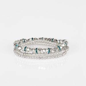 Let There Beam Light blue bracelet